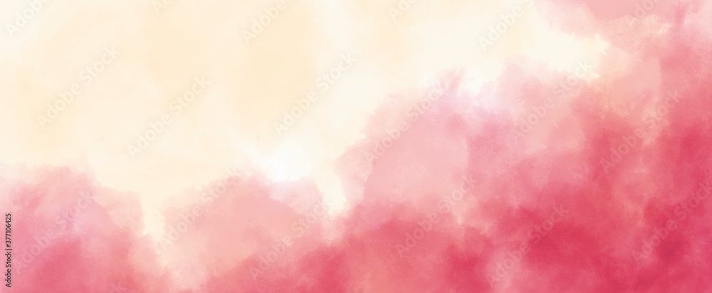 Viva Magenta pink and yellow autumn watercolor background hand-drawn. diagonal gradient background. paper illustration desktop site Viva Magenta pink and yellow autumn watercolor background hand-drawn. diagonal gradient background. paper illustration desktop site