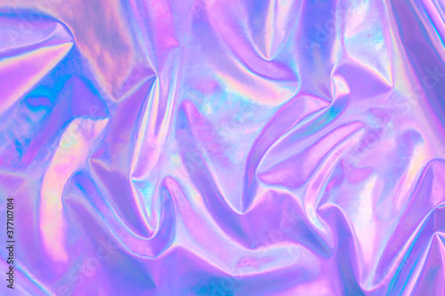 Valokuva Blurred abstract Modern pastel colored holographic background in 80s style