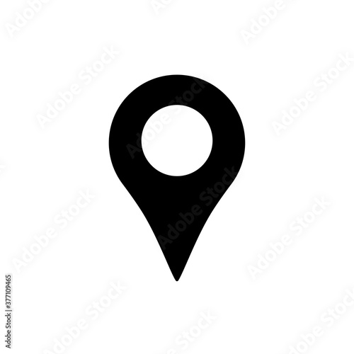 map pointer icon. One of set web icon