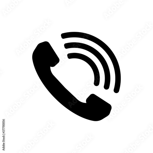 call icon. One of set web icon