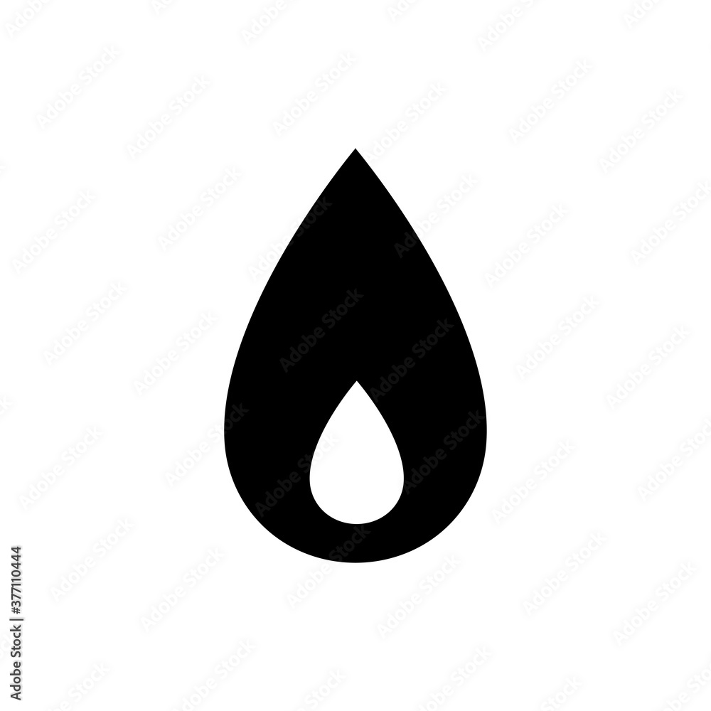 drop icon. One of set web icons. drop icon. One of set web icons.