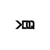 kdq letter original monogram logo design