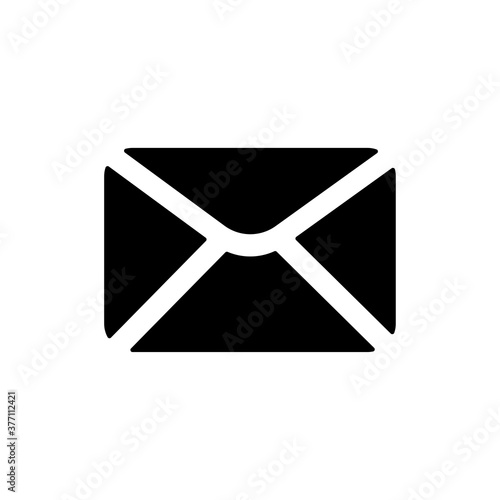 mail icon. One of set web icons.