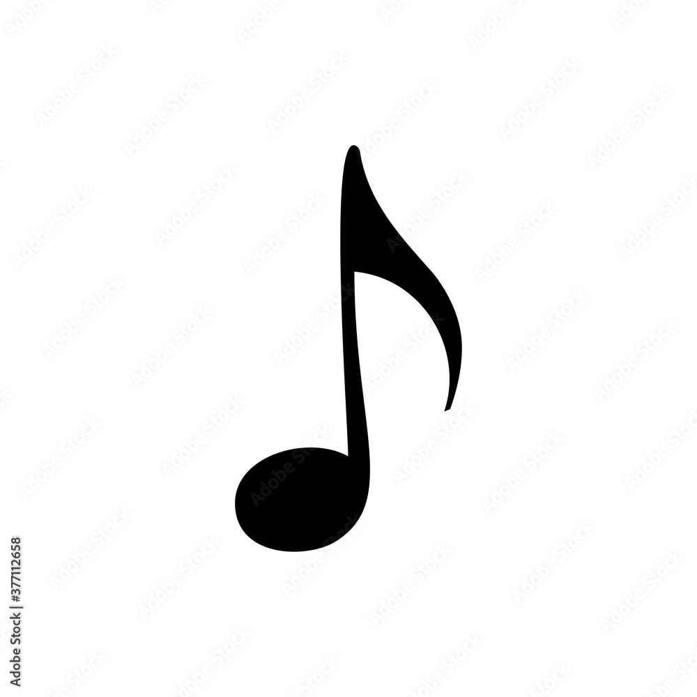 music, note icon. One of set web icon music, note icon. One of set web icon