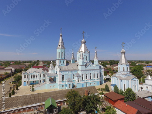 Church of the Intercession of the most Holy Theotokos in the village of Bryukhovetskaya, Krasnodar region, Russia