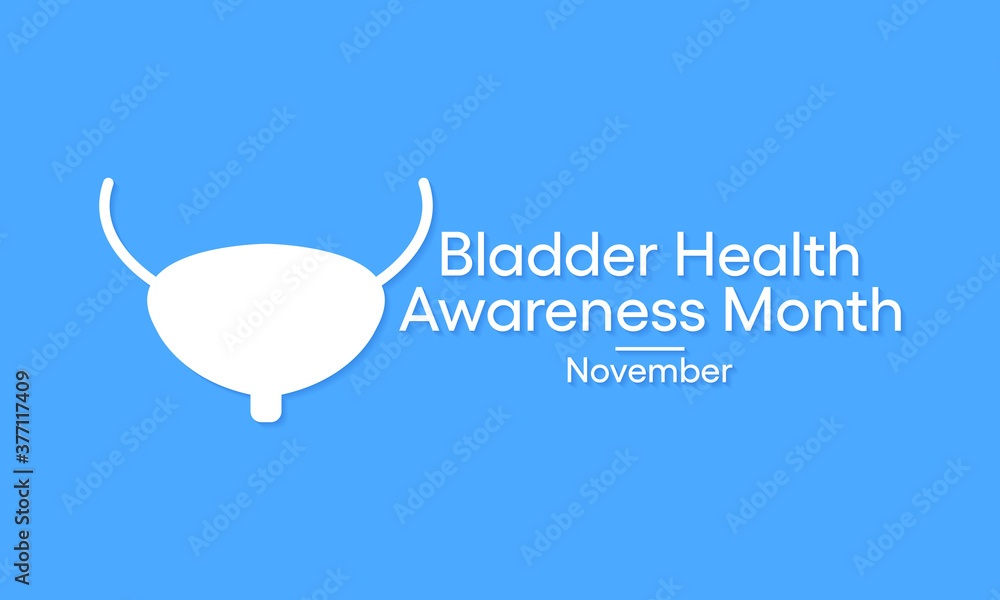 Vector illustration on the theme of Bladder health awareness month observed each year during November. Vector illustration on the theme of Bladder health awareness month observed each year during November.