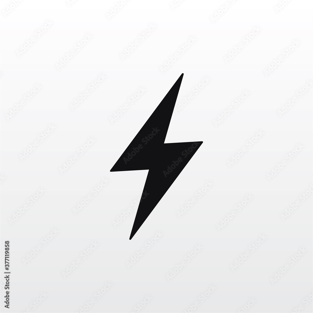 Flash icon vector . lightning sign Flash icon vector . lightning sign