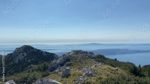 Northern Velebit national park in Croatia landscape photo