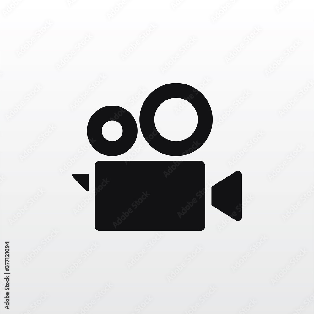 Video Camera icon . Film sign , Movie Video Camera icon . Film sign , Movie