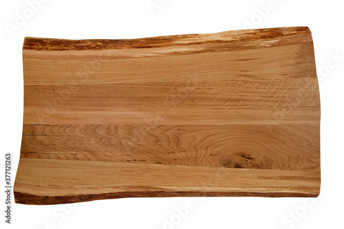 Exclusive home table, solid wood slab, wood texture background.