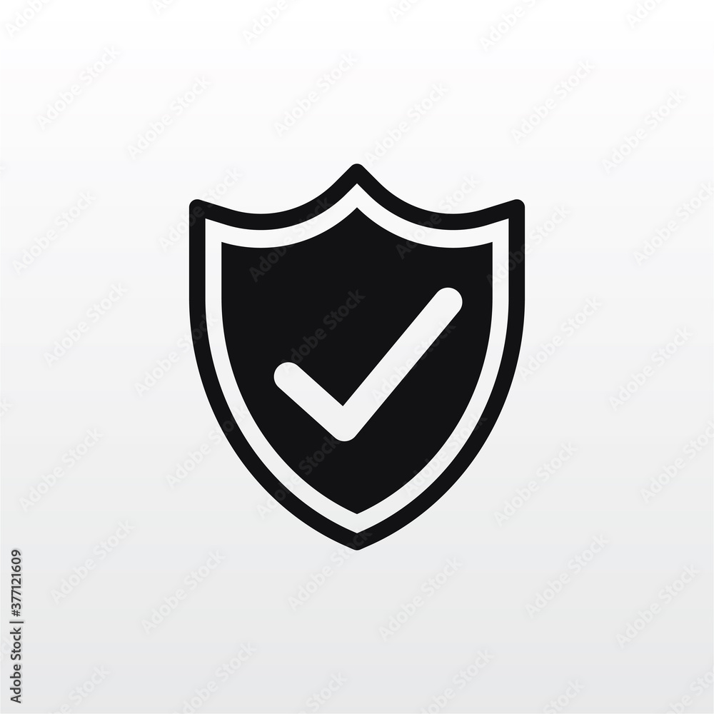 Shield check icon . Shield sign Shield check icon . Shield sign