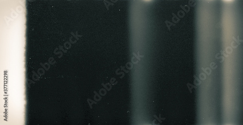 Noisy film frame with heavy noise, dust and grain