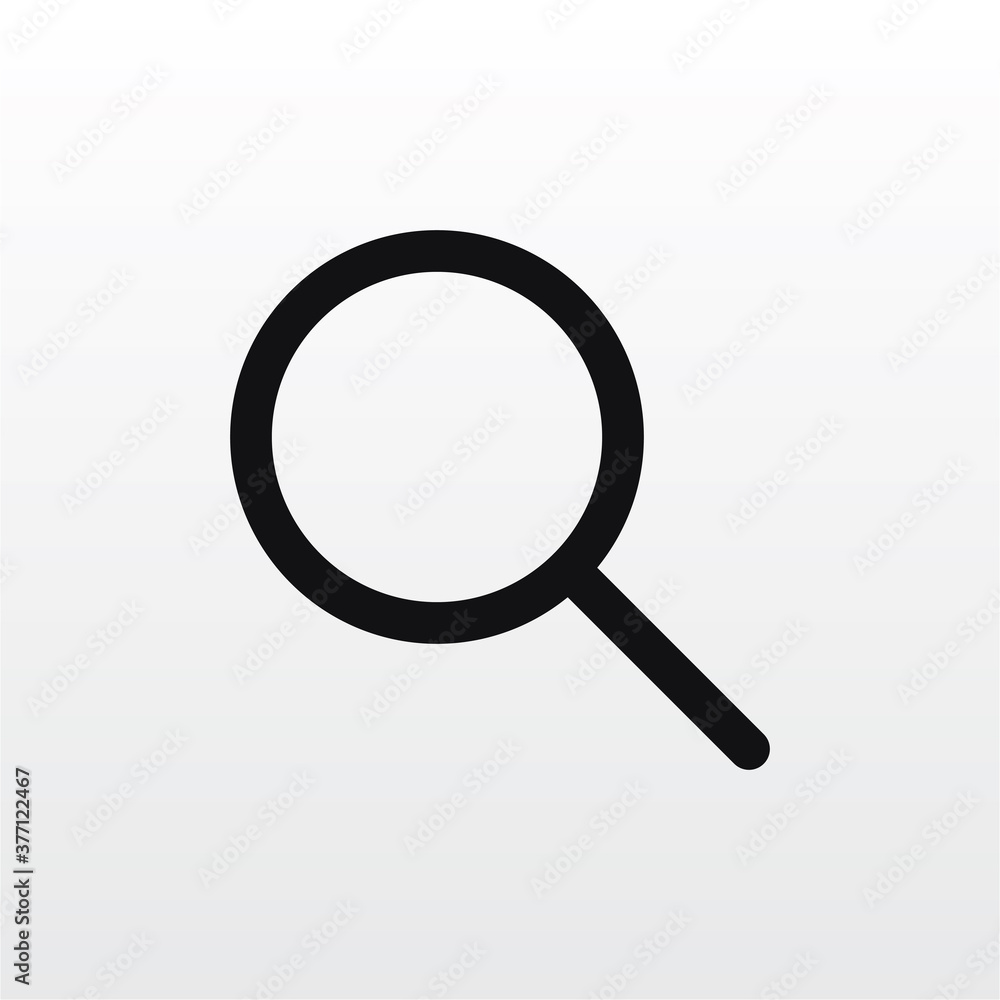 Magnify icon vector . Search sign Magnify icon vector . Search sign