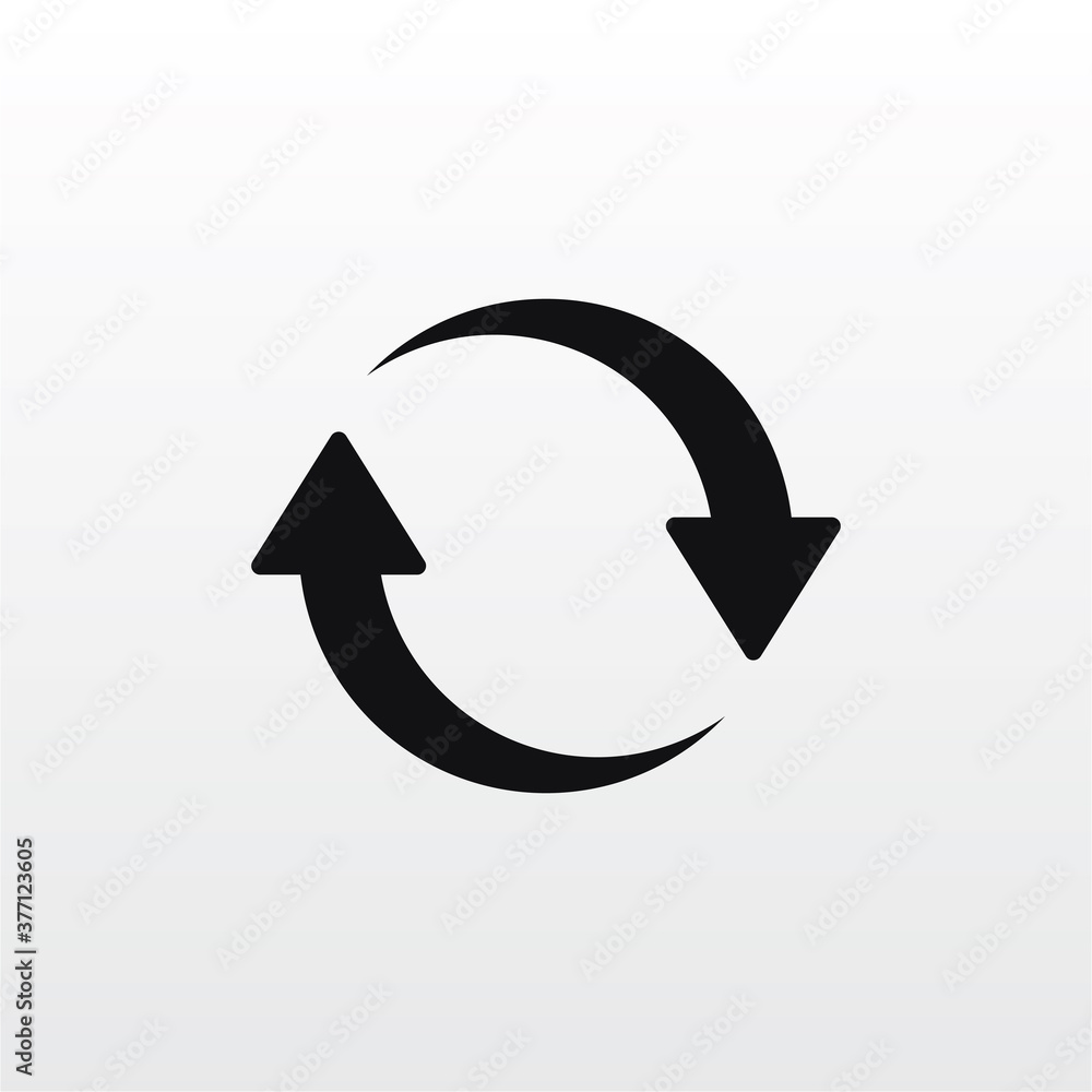 Update icon vector . Refresh sign . Reload Update icon vector . Refresh sign . Reload