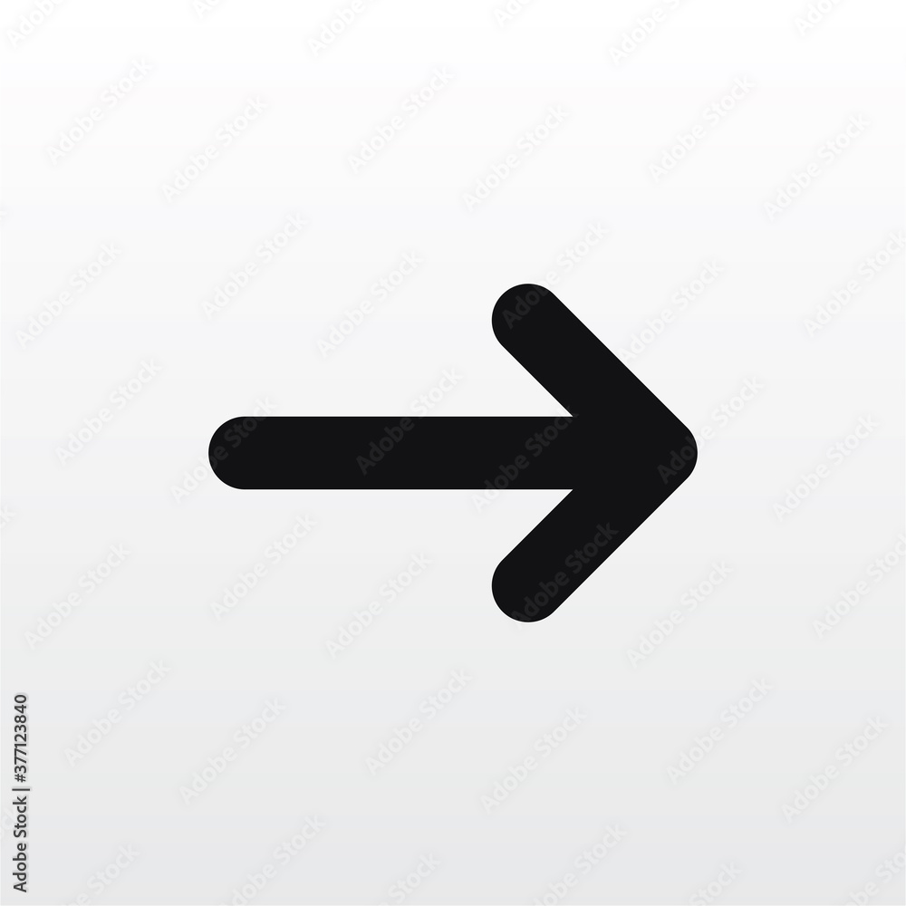 Right Arrow icon vector eps 10 Right Arrow icon vector eps 10