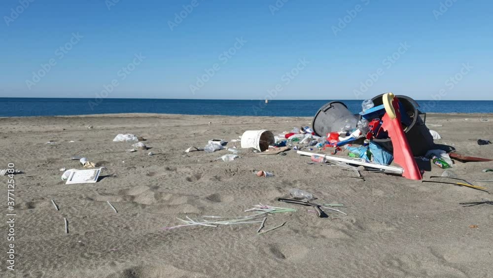 One of The worlds most polluted beach One of The worlds most polluted beach
