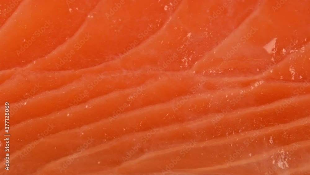 Close-up view of bacon slices in frying pan. Close-up view of bacon slices in frying pan.
