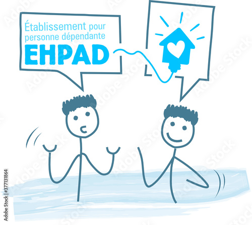 EHPAD, Etablissement d'hébergement pour personnes âgées dépendantes 