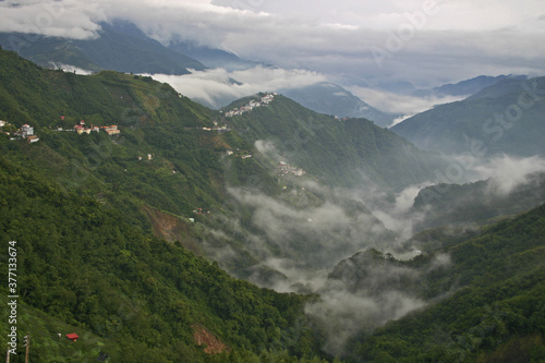 Beiheng Upper Baling Mountain Clouds Taiwan