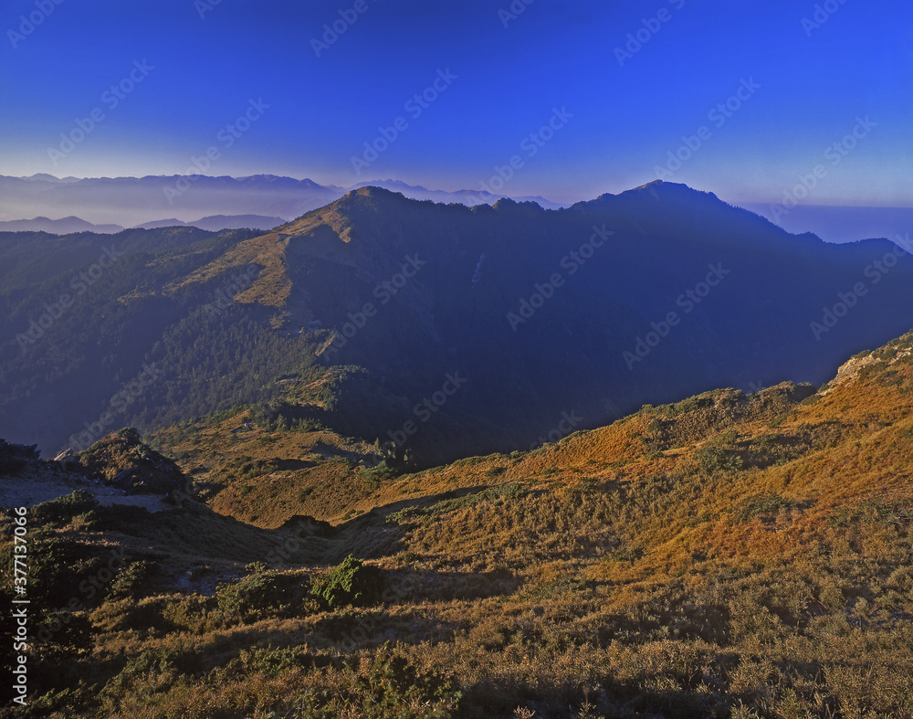 Fototapeta premium Zhuo She Da Shan Morning Light Taiwan