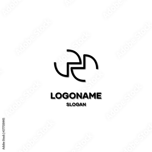 Minimal logo design inspiration, abstract logo design idea, minimal logo concept