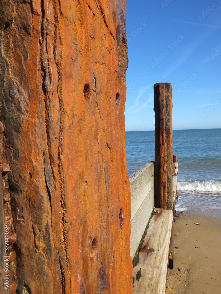 Beach defences