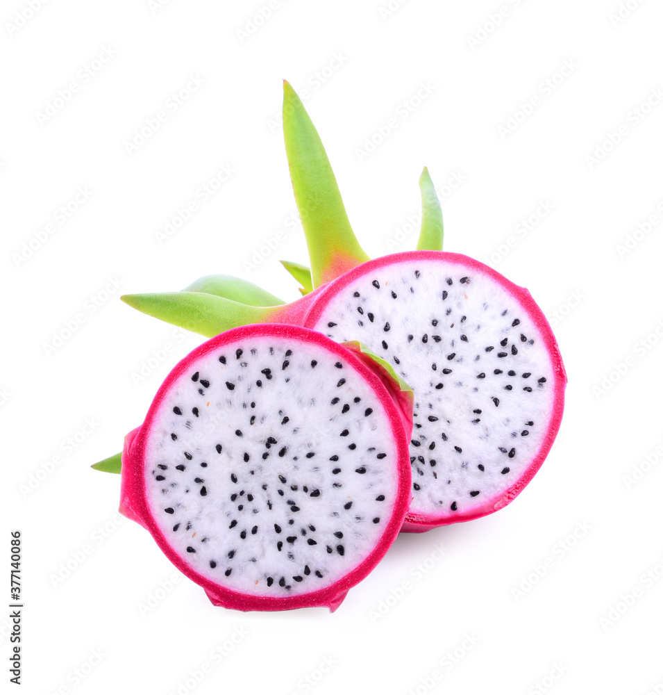 Dragon fruit isolated on white background Dragon fruit isolated on white background
