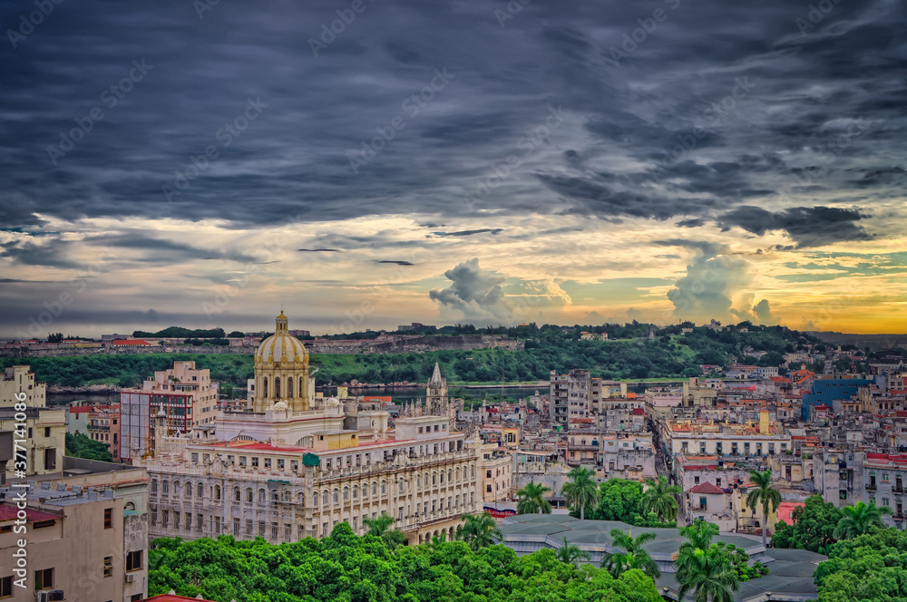 Havana panorama of the city, Cuba
