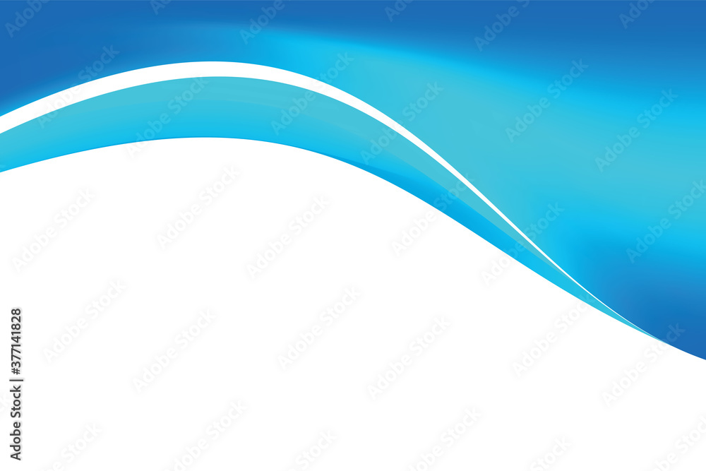 Abstract Smooth Fresh Blue Wavy Background Design Template Vector, Blurry Blue Mesh Gradient Background with Copy Space for Text Abstract Smooth Fresh Blue Wavy Background Design Template Vector, Blurry Blue Mesh Gradient Background with Copy Space for Text