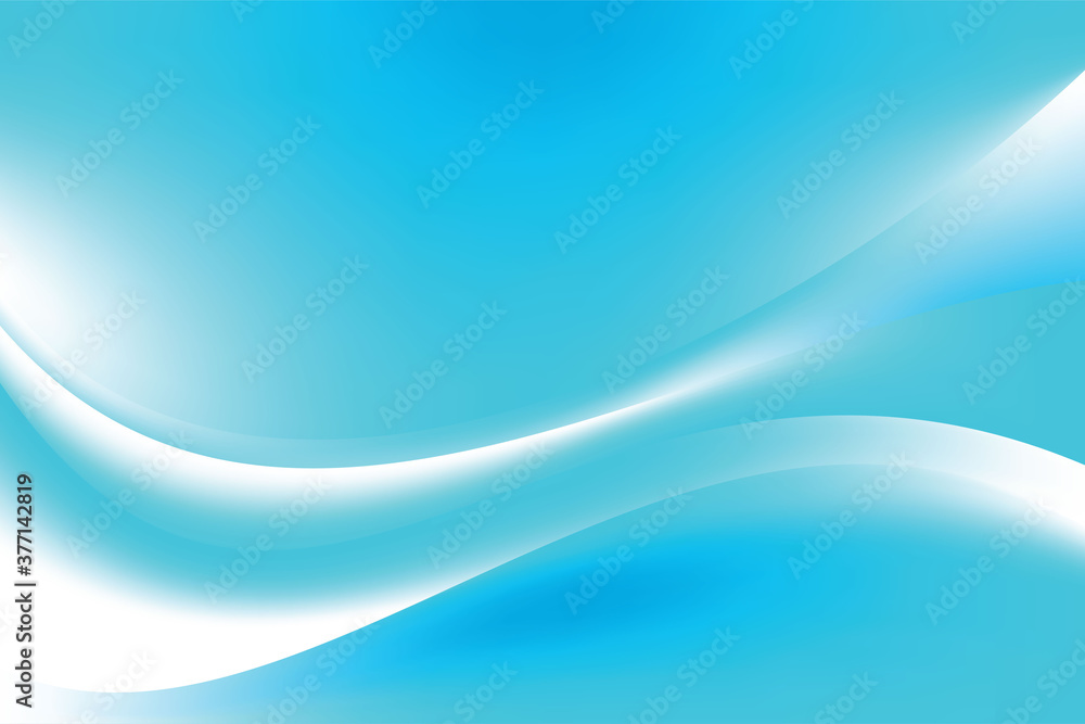 Abstract Smooth Fresh Blue Wavy Background Design Template Vector, Blurry Soft Blue Mesh Gradient Background Abstract Smooth Fresh Blue Wavy Background Design Template Vector, Blurry Soft Blue Mesh Gradient Background