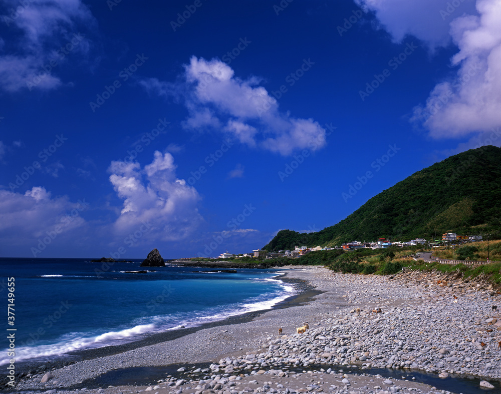 Taitung Orchid Island Yatsushiro Bay coast