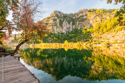 Fototapeta Naklejka Na Ścianę i Meble -  Beautiful Daltan Canal view inTurkey 