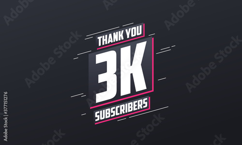 Thank you 3000 subscribers 3k subscribers celebration.