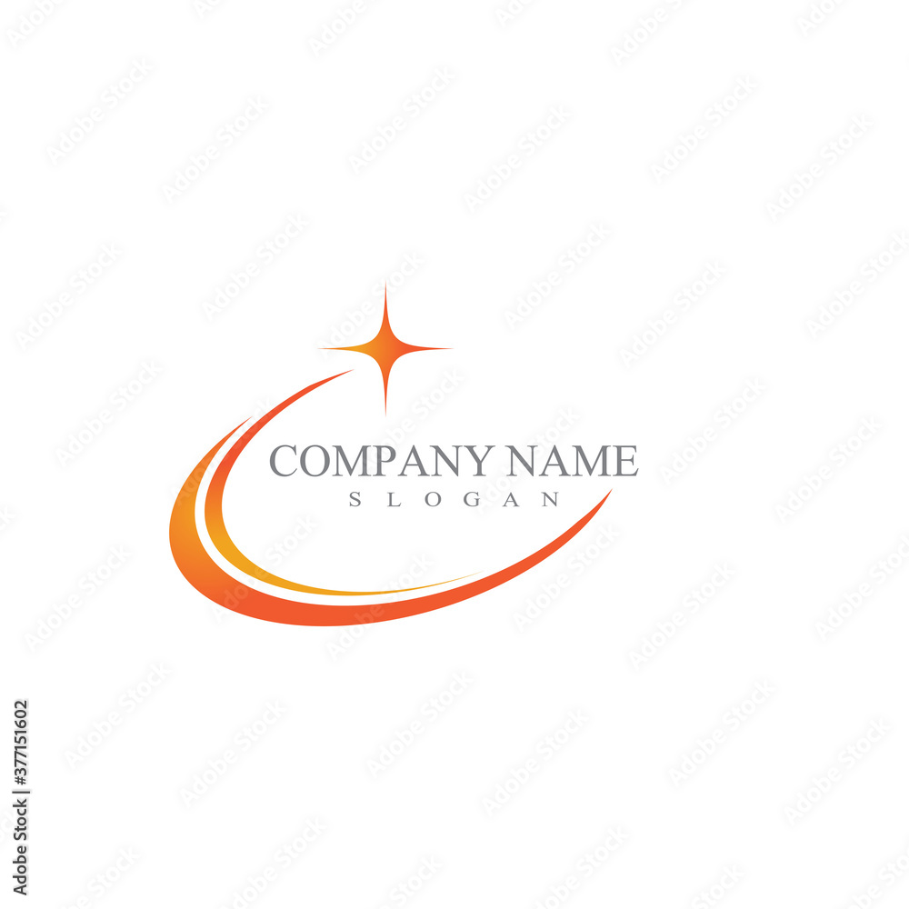 Star logo template vector icon illustration Star logo template vector icon illustration