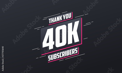 Thank you 40000 subscribers 40k subscribers celebration.