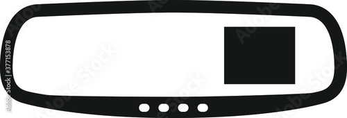 Mirror DVR icon , vector 