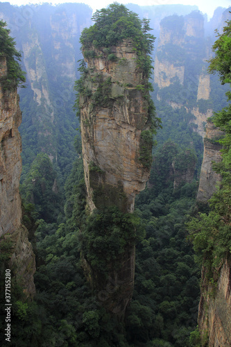 Hunan Zhangjiajie Yuanjiajie Qiankunzhu Shifeng