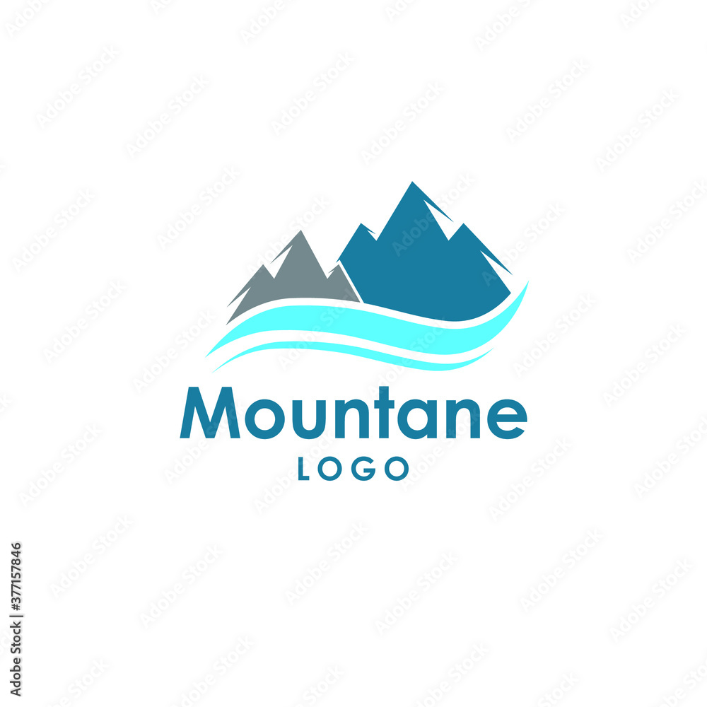this is a creative mountain logo