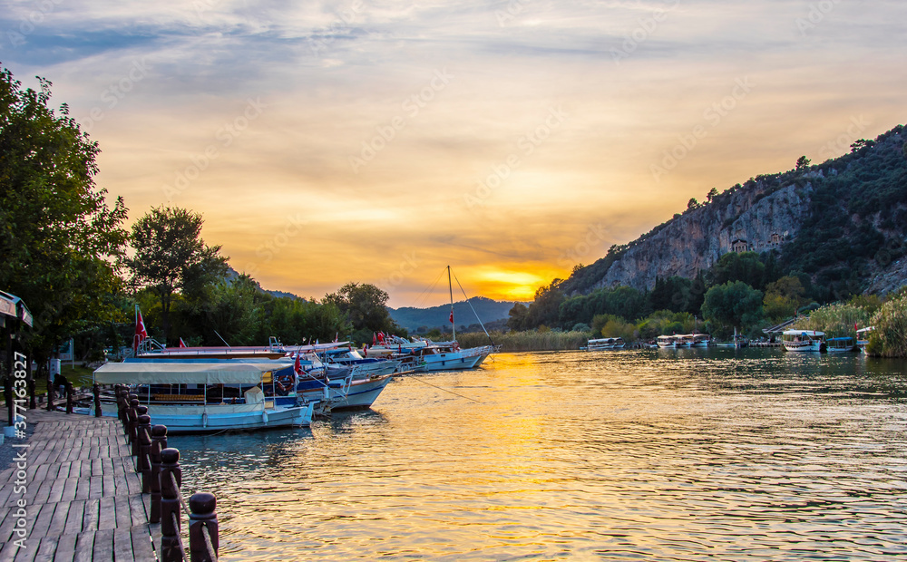 Beautiful Daltan Canal view inTurkey 