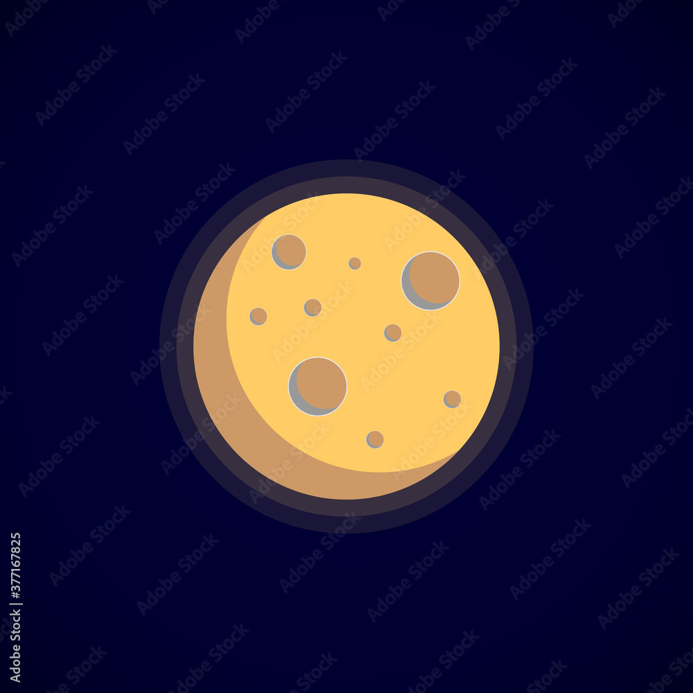 Moon pattern. Design for icon, logo, website, printing, 10EPS. Moon pattern. Design for icon, logo, website, printing, 10EPS.
