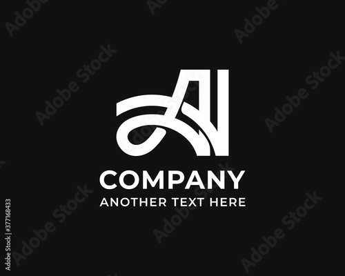 Letter A Initials monogram Logo Designs