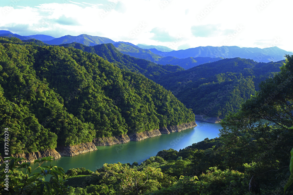 New Taipei Shiding Bay Lake Feicui Reservoir Lake District Taiwan