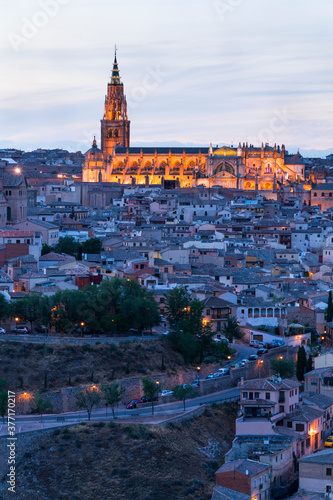 Primate Cathedral of Saint Mary of Toledo, Toledo city, Toledo, Castilla-La Mancha, Spain, Europe