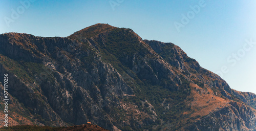 Beautiful and massive mountain ranges of the balkan peninsula of montenegro atmospheric photos and landscapes