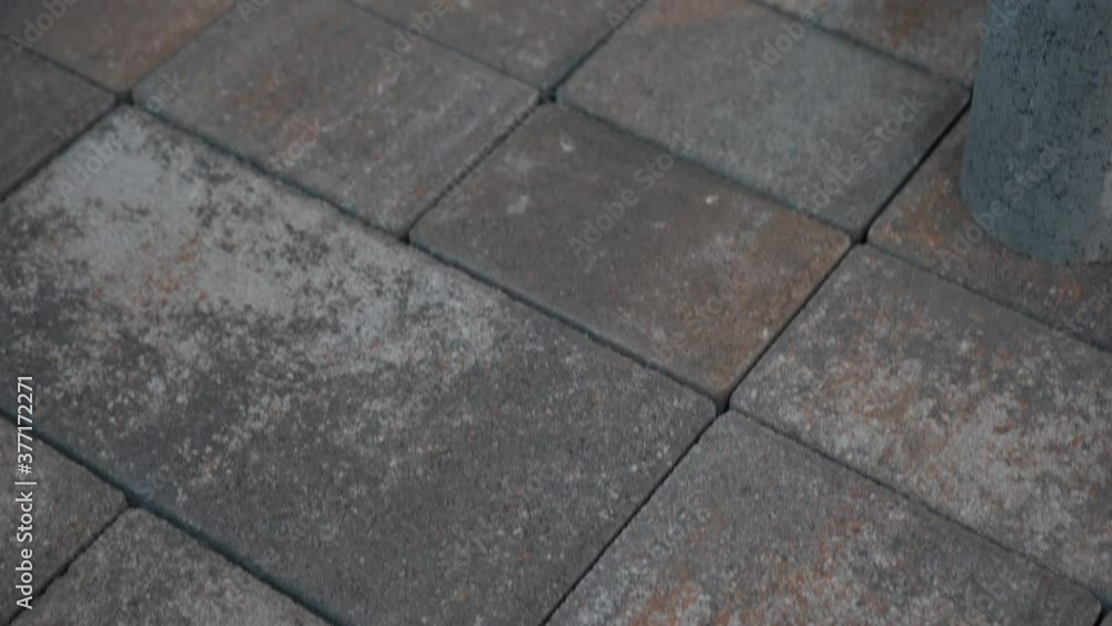 Paving stone close up Paving stone close up