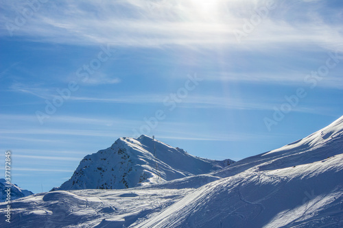 View of La Plagne Ski Area, France © 80-20