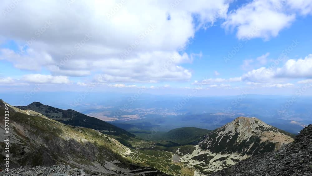 Mountain peaks view, panorama, summer, high alpine peak. Freedom and motivation concept. Alpine hiking. Mountain peaks view, panorama, summer, high alpine peak. Freedom and motivation concept. Alpine hiking.