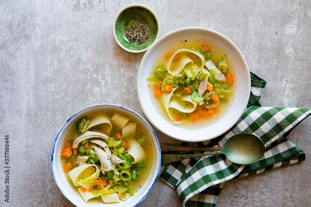 Chicken Vegetable and Pasta Soup Chicken Vegetable and Pasta Soup