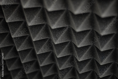 Plakat black soundproof pillow
