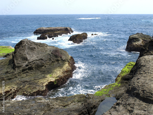 Taiwan Hualien Fengbin Shihtiping coast photo